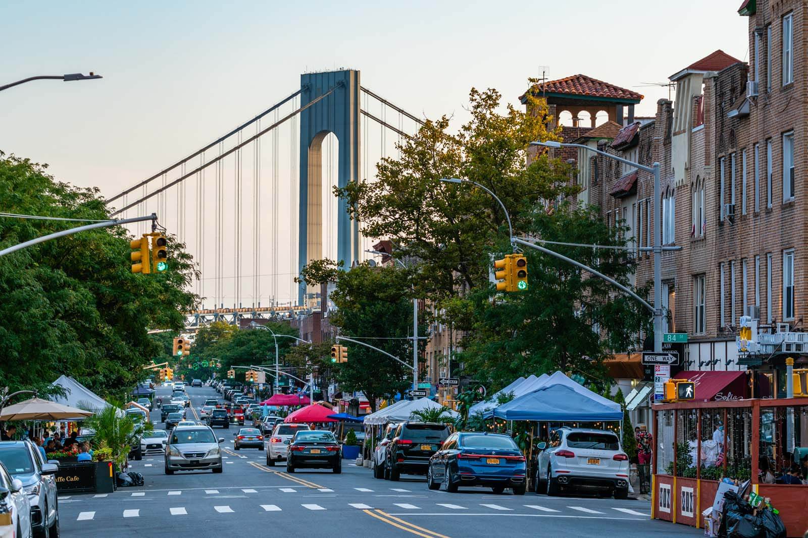 3rd Ave in Bay Ridge Brooklyn