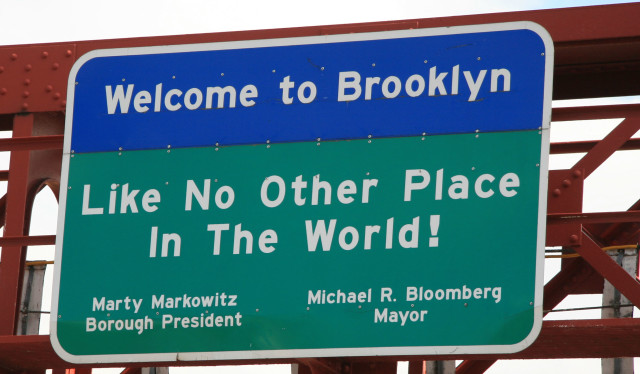 Welcome to Brooklyn Sign