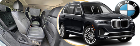 BMW X7 inside & outside & logo
